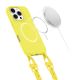 3. Etui Tech-Protect Magnecklace MagSafe na iPhone 16 Pro - żółte