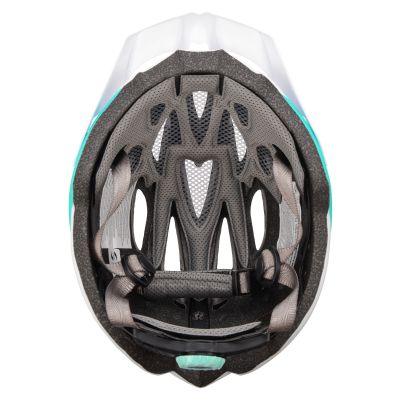 5. Kask rowerowy Meteor Ovlo S 52-56 cm biały/miętowy