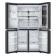 7. Lodówka Side-By-Side LG GMG960EVJE Multi Door 179cm Essence Black Steel czarny mat Total NoFrost podajnik wody