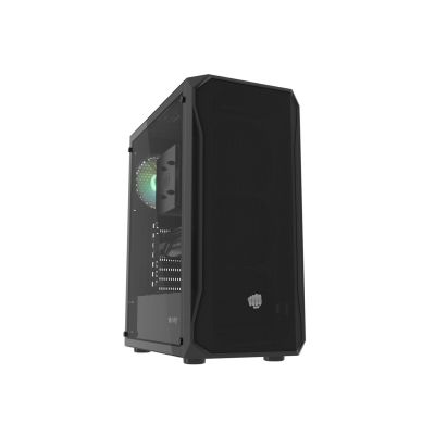 53. FURY OBUDOWA KOMPUTEROWA FURY SHOBO RGB MIDI TOWER Z OKNEM CZARNA