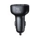 2. Ładowarka samochodowa Joyroom JR-CCD04 30W 2x USB-C USB-A z wyświetlaczem - czarna