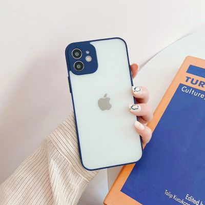 2. Milky Case silikonowe elastyczne półprzezroczyste etui do Samsung Galaxy A22 4G granatowy