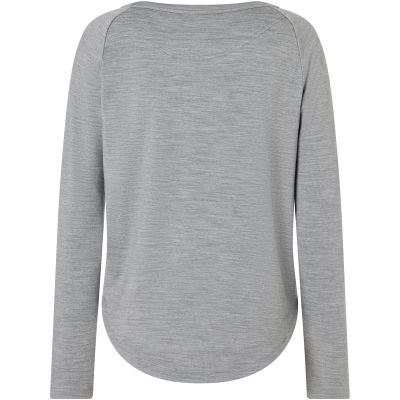 2. Bluza damska SUPER.NATURAL W Little Heartwood crew szara