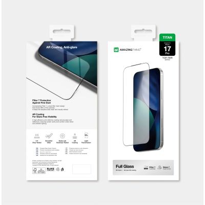 10. Szkło hartowane AMAZINGTHING Titan Vision 7 na iPhone 17 Pro