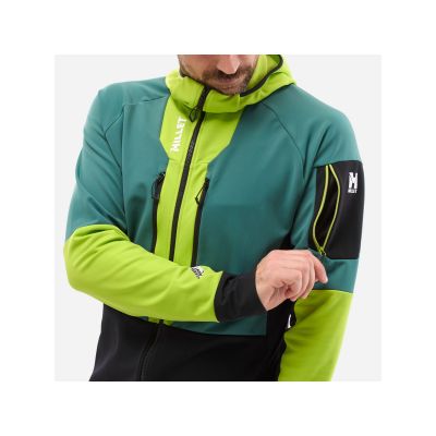 7. Kurtka narciarska męska MILLET M PIERRAENT HOODIE czarna