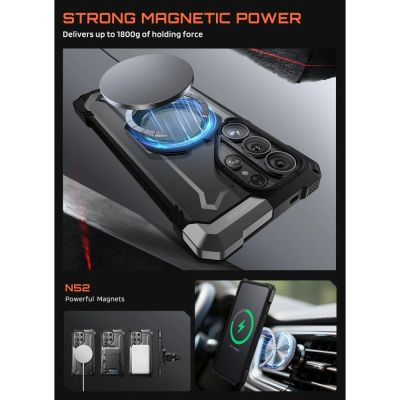 3. Etui Supcase UB Grip Mag MagSafe na Samsung Galaxy S26 Ultra - czarne