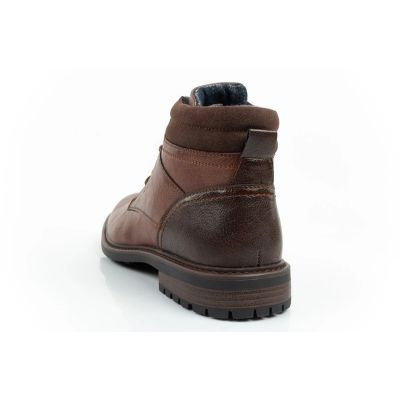 14. Wrangler George  buty męskie sztyblety trzewiki eleganckie modne brązowe