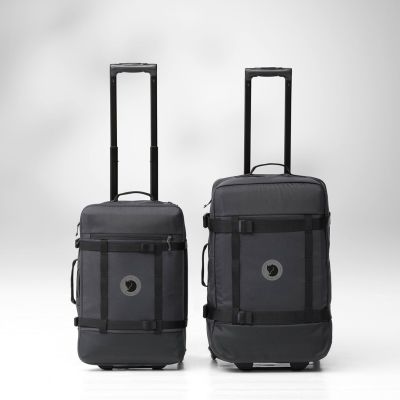 4. Fjällräven Färden Roller 35 Wózek Twardy kask Czarny 35 l Poliamidowy
