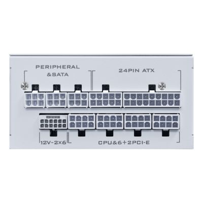 4. Lian Li SP1000P moduł zasilaczy 1000 W 24-pin ATX SFX Biały
