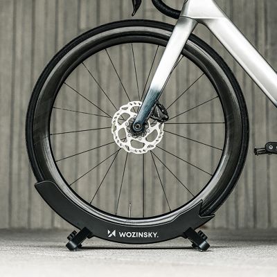 3. Stojak rowerowy Wozinsky WSR-02 serwisowy stabilny na koło roweru - czarny