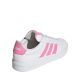 3. Buty dla dzieci adidas Grand Court 3.0 biało-różowe HP3528