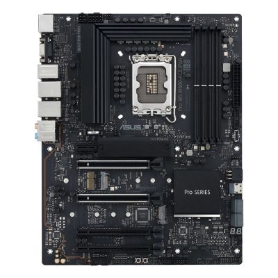 3. Płyta ASUS Pro WS W680-ACE W680 (LGA 1700) ATX motherboard, 2x PCIe 5.0, 3x PCIe 4.0, 3x PCIe 4.0 M.2 slots, 2x USB 3.2 Gen 2, 4x USB 3.2 Gen 1, 2x USB 2.0, 2x 2.5 Gb Ethernet,  1x SlimSAS, 4x SATA , HDMI, DisplayPort and VGA