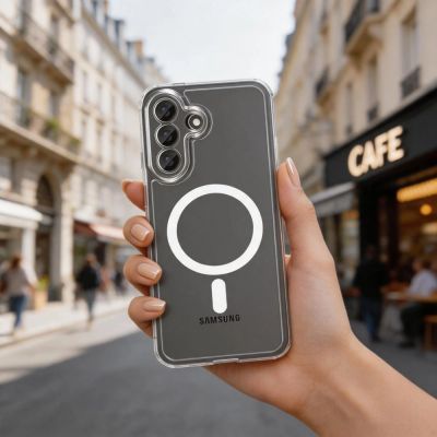 15. Etui Tech-Protect FlexAir Hybrid MagSafe na Samsung Galaxy A27 5G - przezroczyste