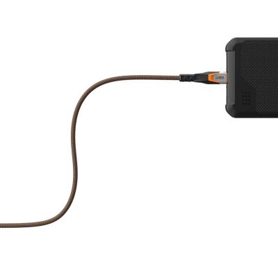 4. UAG SRGE - kabel USB-C - USB-C, USB 3.2 Gen2 240W/20Gbps, 75 cm (black/orange)