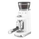 21. Smeg CGF03WHEU młynek do kawy 150 W Biały