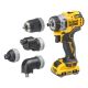 2. Wiertarko-wkrętarka z 4 głowicami 12V DCD703L2T DEWALT