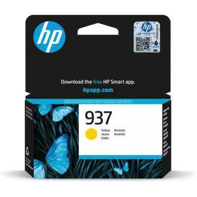 14. HP Oryginalny wkład z żółtym atramentem 937