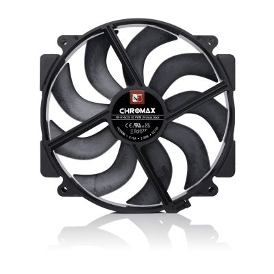 10. Wentylator NOCTUA 140mm NF-A14x25r G2 PWM chromax black