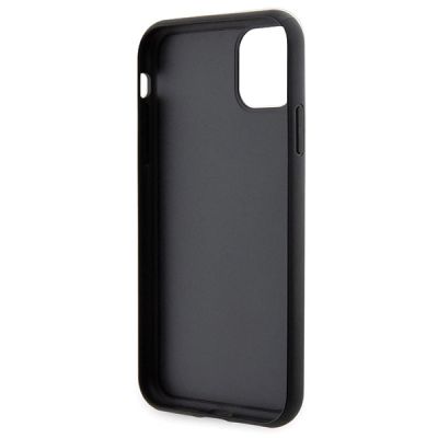 7. Etui Guess Strass Metal Logo na iPhone 11 / Xr 6.1" - czarne