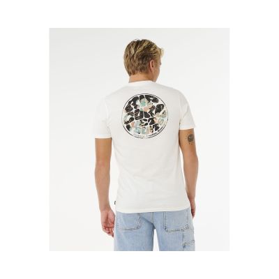 3. Koszulka męska RIP CURL Wettie Passage Icon Tee biała