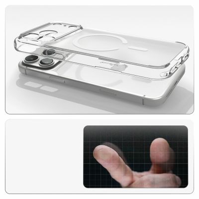 15. Etui Spigen Ultra Hybrid MagSafe na iPhone 18 Pro / 17 Pro - frost white