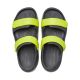 4. Sandały dla dzieci Crocs Crocband Cruiser szaro-zielone 209424 1NJ