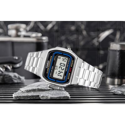 13. Zegarek CASIO A164WA-1VES Unisex
