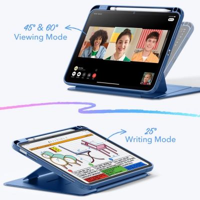 6. Etui ESR Flip Hybrid na iPad 10.9” 2022 / iPad 11” 2024 - niebieskie