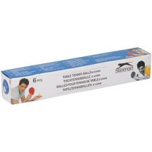 Piłeczki do ping ponga Slazenger białe 6szt 2076027