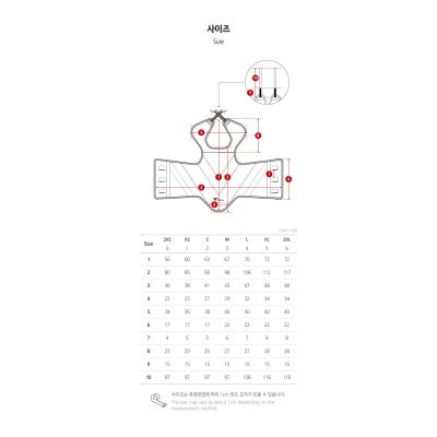 9. Dwustronny ochraniacz tułowia MTX 2 Reversible KTA | MOOTO