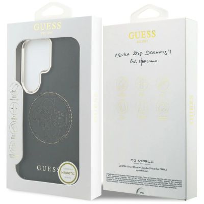 8. Etui Guess Perforated Logo MagSafe na Samsung Galaxy S26 Ultra - czarne