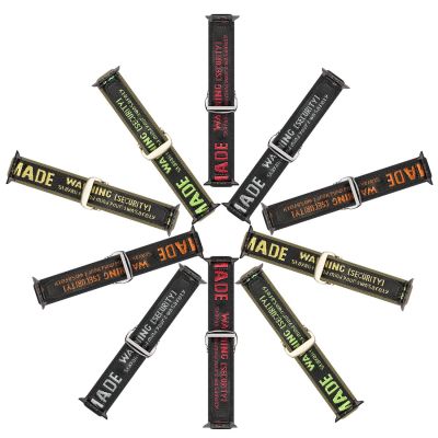 3. Dux Ducis Strap (Outdoor Version) pasek Apple Watch Ultra, SE, 9, 8, 7, 6, 5, 4, 3, 2, 1 (49, 45, 44, 42 mm) nylonowa opaska bransoleta czarno-czerwony