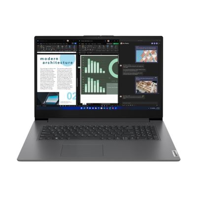 21. Lenovo V17 G4 IRU i7-13620H 17.3" FHD IPS 300nits AG 16GB DDR4 3200 SSD512 Intel UHD Graphics 45Wh Cam720p W11Pro Iron Grey 3Y OnSite