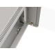 10. Szafa instalacyjna rack wisząca 19" 9U 540x350 szara drzwi przeszklone LANBERG (FLAT PACK)