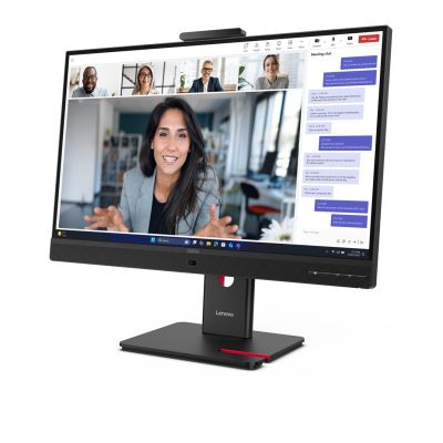 3. Lenovo ThinkVision T24-4v monitor komputerowy 60,5 cm (23.8") 1920 x 1080 px Full HD LCD Czarny