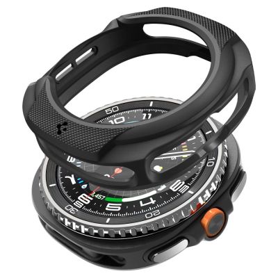 15. Etui Spigen Liquid Air na Samsung Galaxy Watch 8 Classic 46 mm - czarne