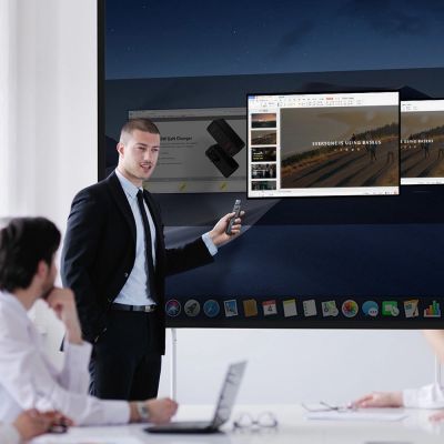 11. Wskaźnik laserowy Baseus Orange Dot bezprzewodowy do prezentacji - szary (z akumulatorem)