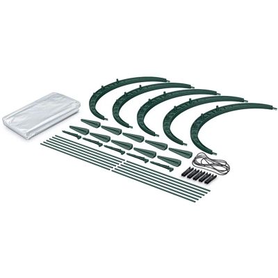 3. TUNEL FOLIOWY SZKLARNIA FLOO 240CM ZIELONY LEŚNY