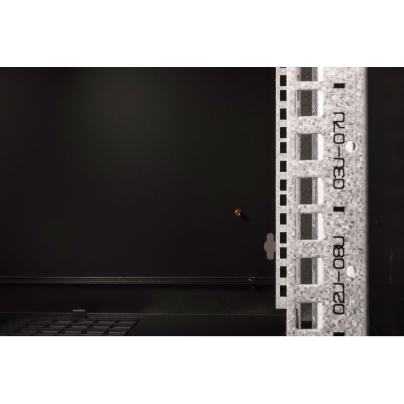 31. Digitus Szafa sieciowa wisząca Unique 19" 9U rack 600x450, drzwi szyba, czarny, niedzielona, złożona, 100kg