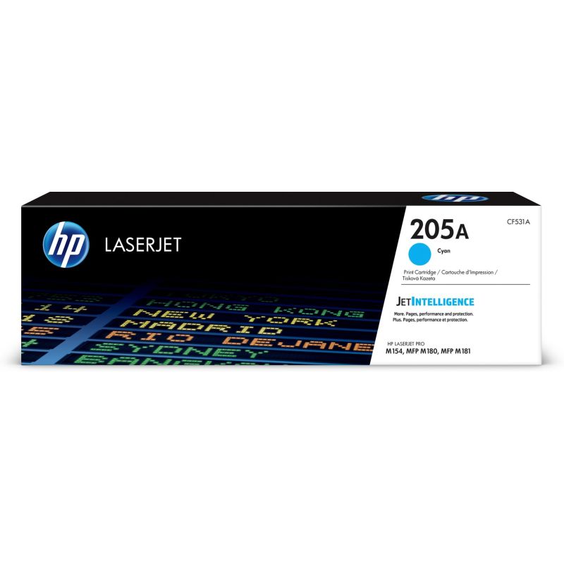 97. HP 205A oryginalny wkład z błękitnym tonerem LaserJet