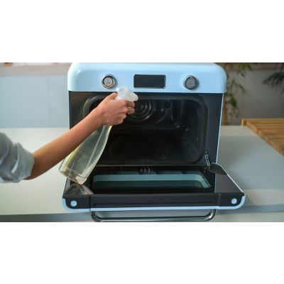 29. Smeg COF01PBEU piec parowy Mała Niebieski Przyciski, Obrotowy