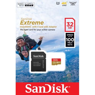 3. Sandisk microSDHC Action