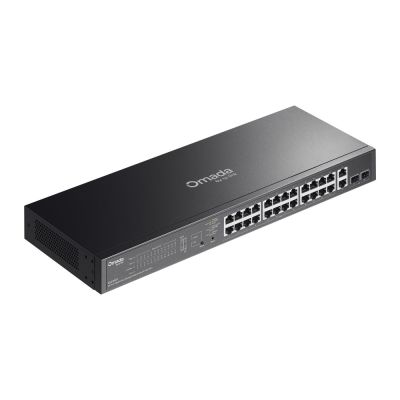 4. TP-Link ES228GP przełącznik sieciowy Zarządzany L2 Gigabit Ethernet (10/100/1000) Obsługa PoE Czarny