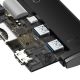 8. Baseus Lite Series wielofunkcyjny HUB USB Typ C - 2 x USB 3.0 / USB Typ C / HDMI 1,4 / SD/TF OTG czarny (WKQX050001)