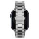 11. Pasek Spigen Modern Fit Band na Apple Watch 4/5/6/7/8/SE (38/40/41 mm) - srebrny