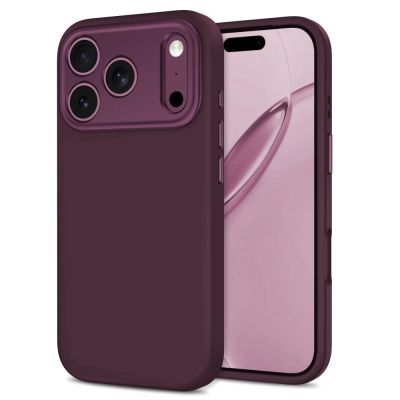 2. Etui Tech-Protect Uniq MagSafe CC na iPhone 18 Pro / 17 Pro - burgundowe