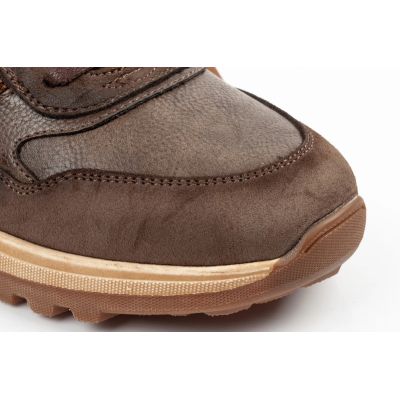 5. Wrangler buty męskie sneakersy Wriv buty casualowe brązowe