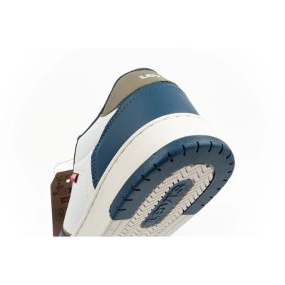 7. Levi's buty dziecięce sportowe Kick Se  młodzieżowe białe wygodne modne