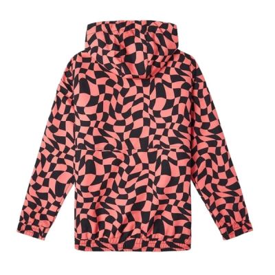 2. O'neill kurtka wiosenna wiatrówka dziecięca Ridge lekka z kapturem różowa