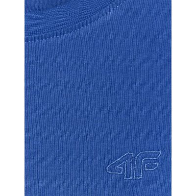 6. T-shirt regular gładki chłopięcy 4F 4FJRAW25TTSHM3260-36S